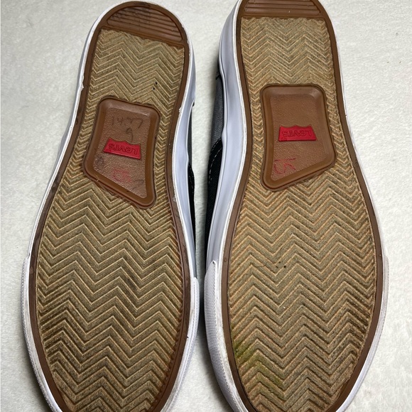Levi’s Gray men’s Denim Canvas Shoes Sz 10 - Picture 8 of 8